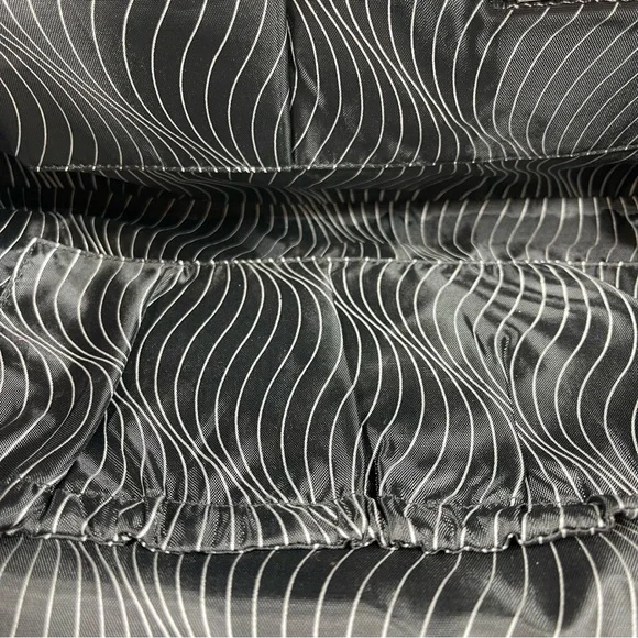 Rosie Pope Maternity Soft Black Leather Diaper Clutch - Picture 10 of 15